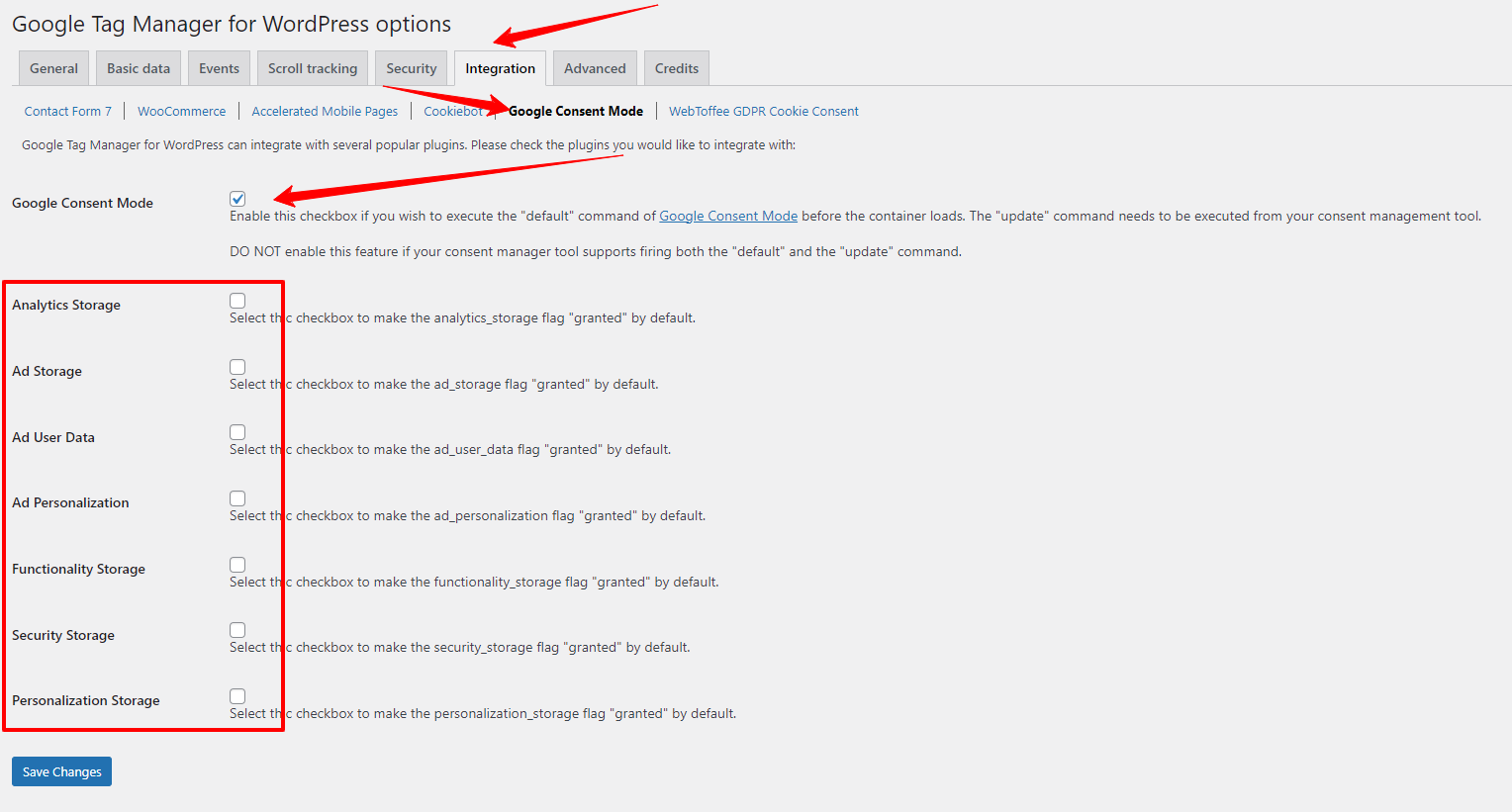 WebToffee GDPR Cookie Consent Plugin + GTM4WP - How to setup? - Google ...