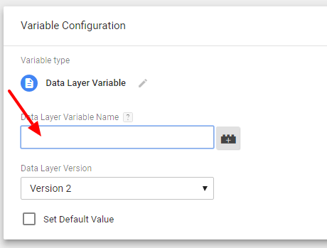 create data layer variables 2